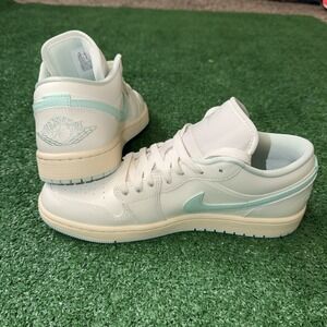 Nike Air‎ Jordan 1 Low  Sail Igloo  Size  10.5W-9M- New Without Box
